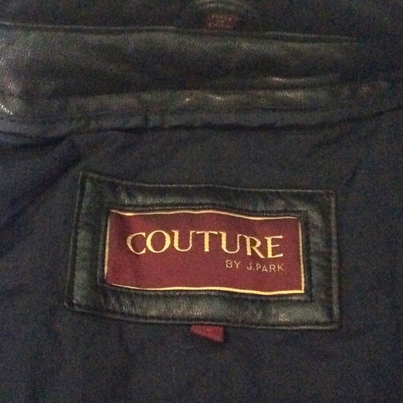 Couture By J.Park Leather Jacket - Picture 5 of 6
